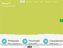 Tablet Screenshot of educar-t.com